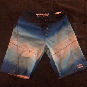 Billabong boys board shorts size 24